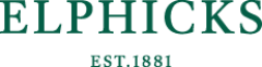Green text displaying "ELPHICKS" with "EST. 1881" underneath in a lighter shade.
