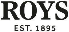 The text displays the word "ROYS" in large, bold letters, accompanied by "EST. 1895" in a smaller font beneath it.