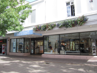 A storefront named 