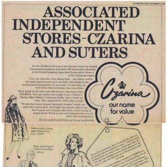 On 31 December 1976, Associated Department Stores and the Independent Stores Association joined to become Associated Independent Stores (AIS